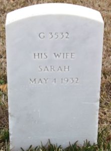 G3532. His Wife, Sarah. (May 4, 1932)